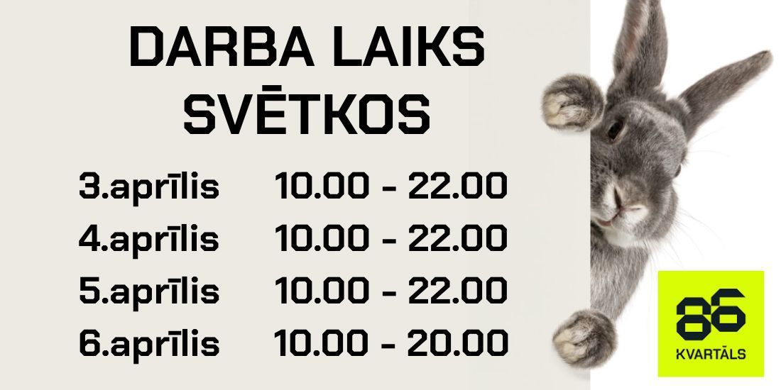 Darbo laiko pakeitimai balandį